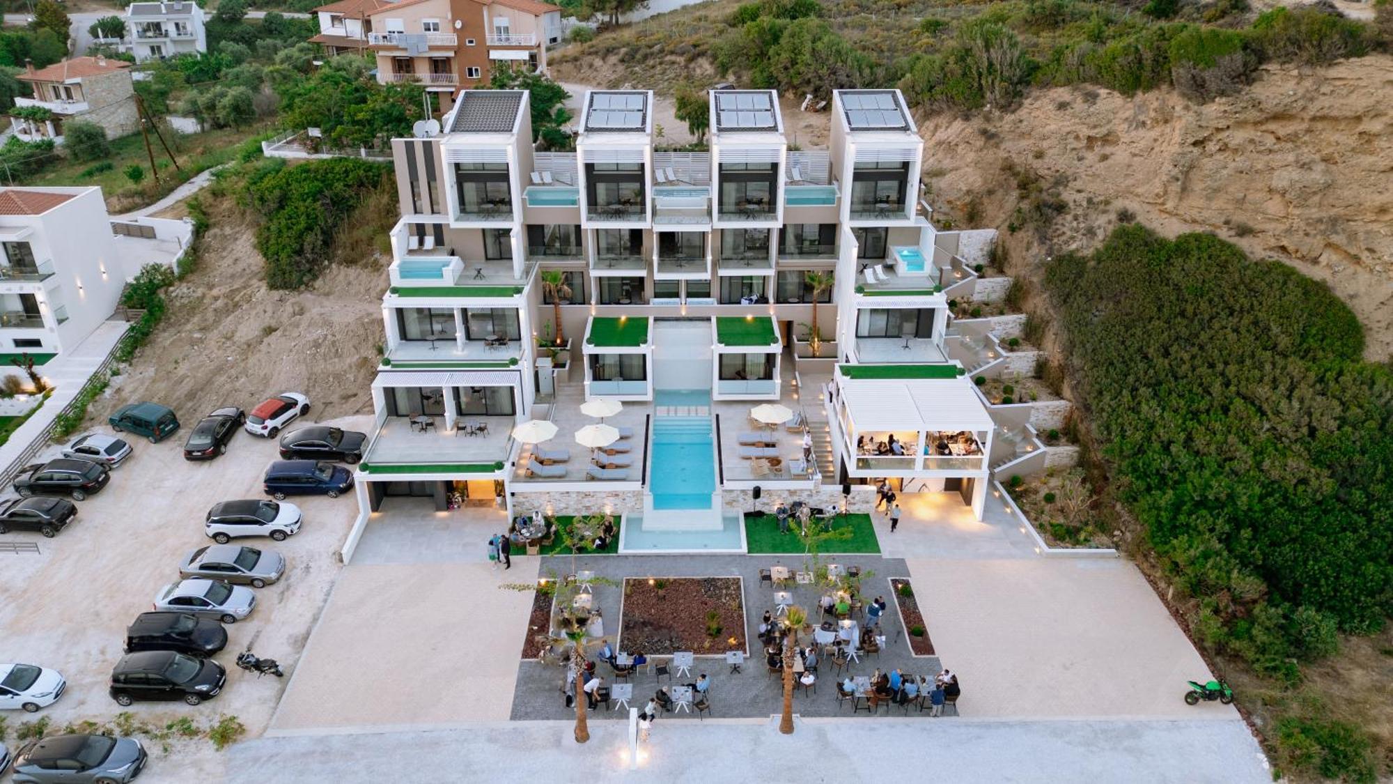 Zest Thassos Luxury Retreat Hotell Limenária Eksteriør bilde