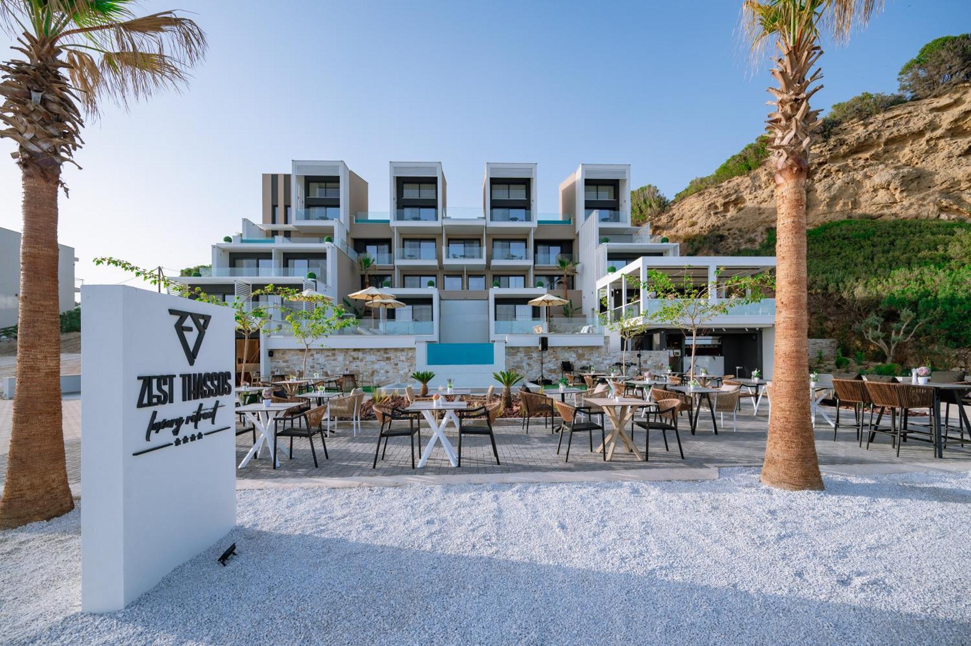 Zest Thassos Luxury Retreat Hotell Limenária Eksteriør bilde